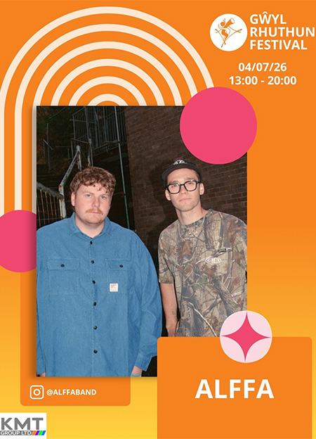 Allfa performing on the 4th of July at Ruthun Festival
